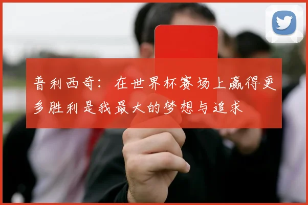 普利西奇：在世界杯赛场上赢得更多胜利是我最大的梦想与追求
